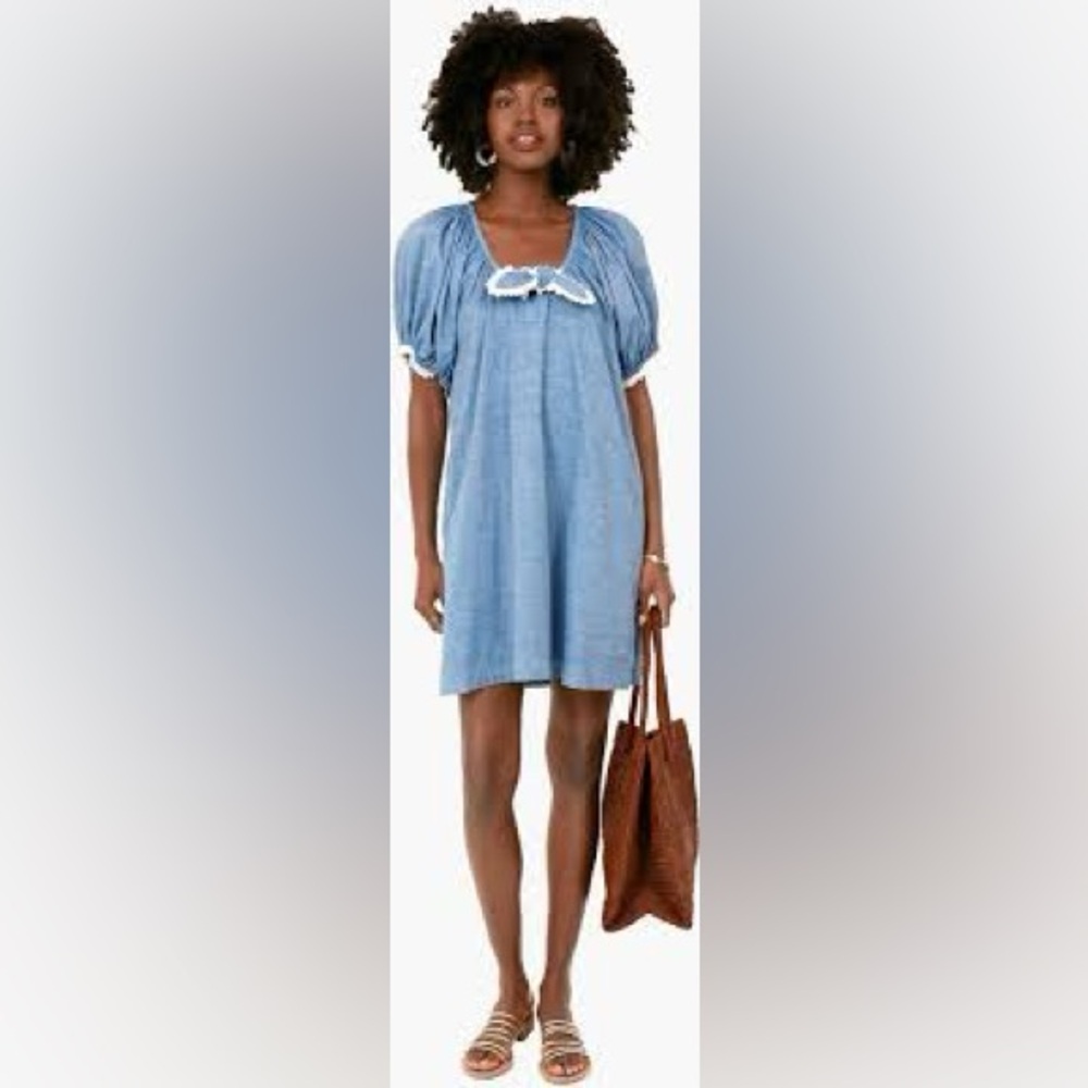 Tuckernuck Pomander Place Chambray Luca Dress, Size S.  Excellent condition.